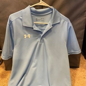 Blue under amour polo